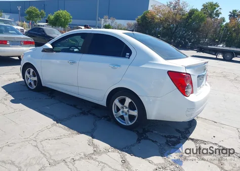 2013 Chevrolet Sonic Ltz Auto from USA, damaged, VIN 1G1JE5SG1D4168248